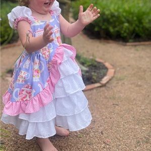 2T Time for Tea Ruffled Fancy Dress